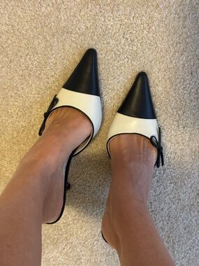 Tony Bianco coloblocked heels
